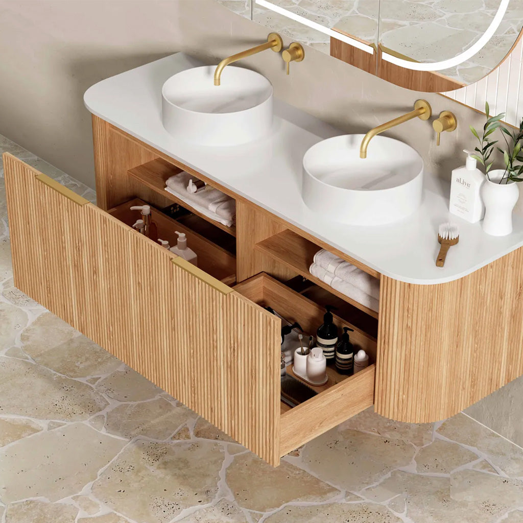 1500mm Internal Drawer + Shelf Configuration