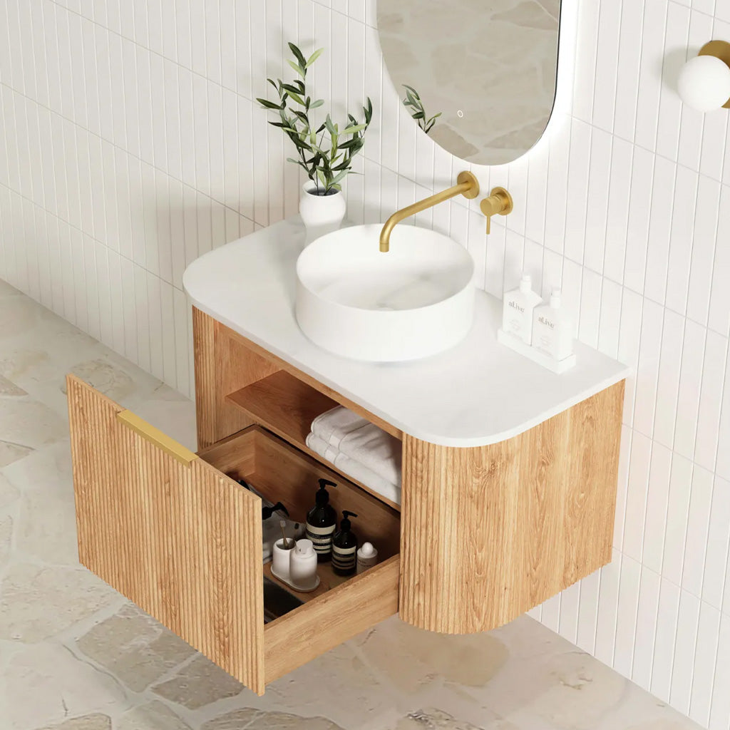 900mm Internal Shelf + Drawer Configuration