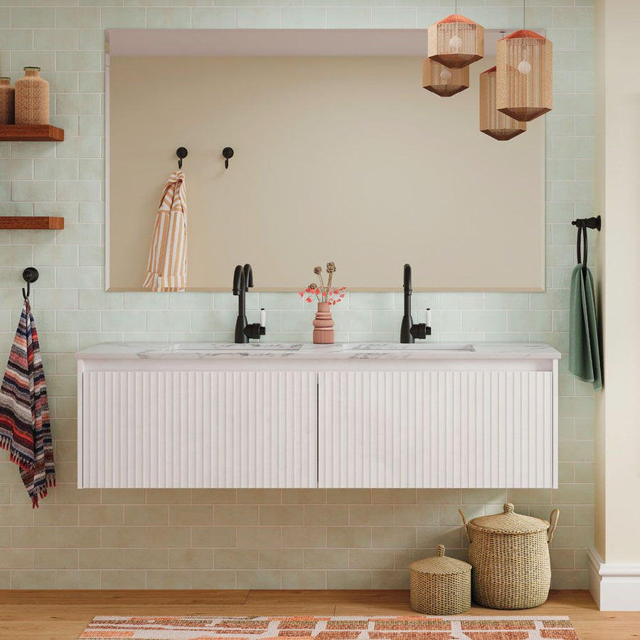 Alina 1500mm with Calacatta Marble Undermount Top 