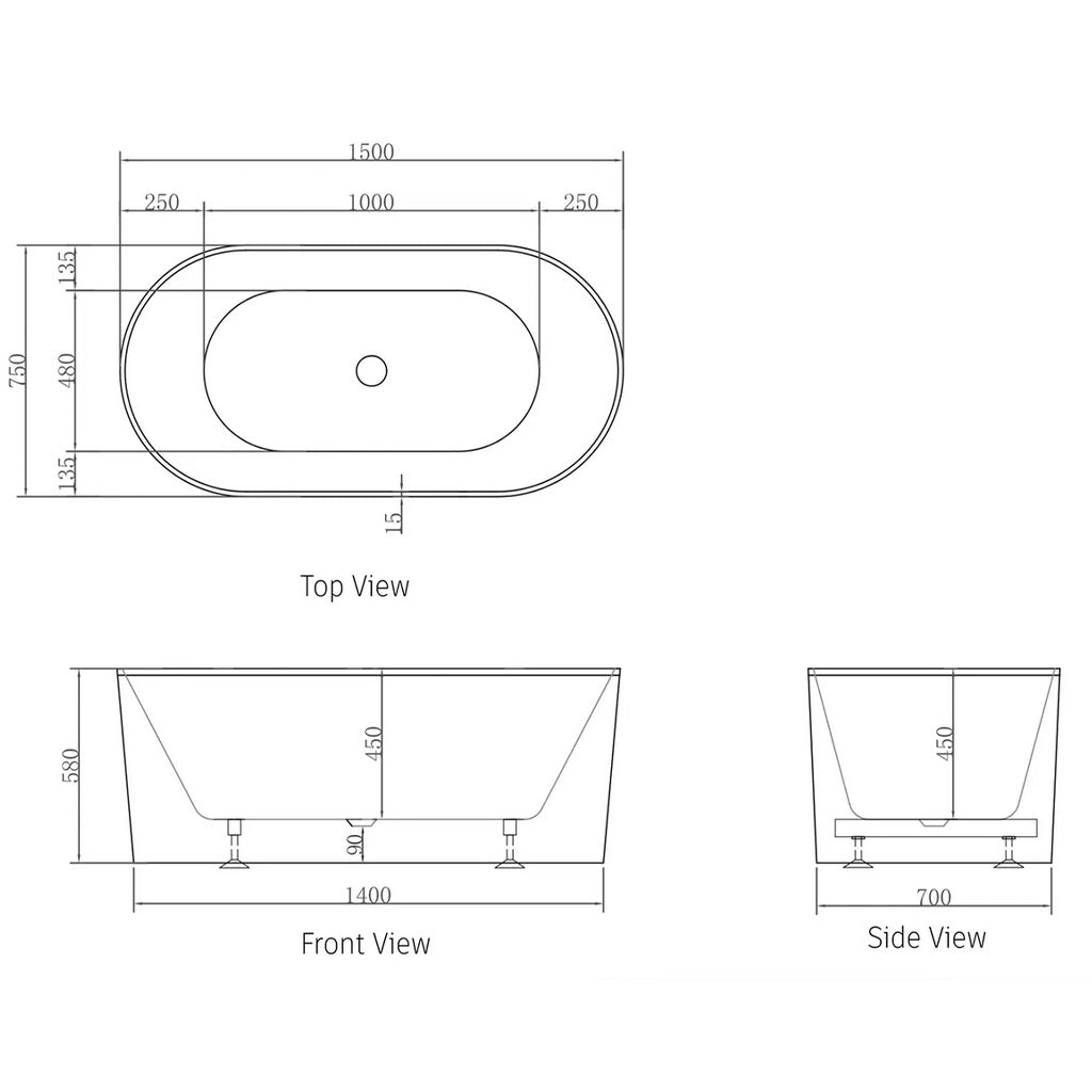 1500mm Specifications