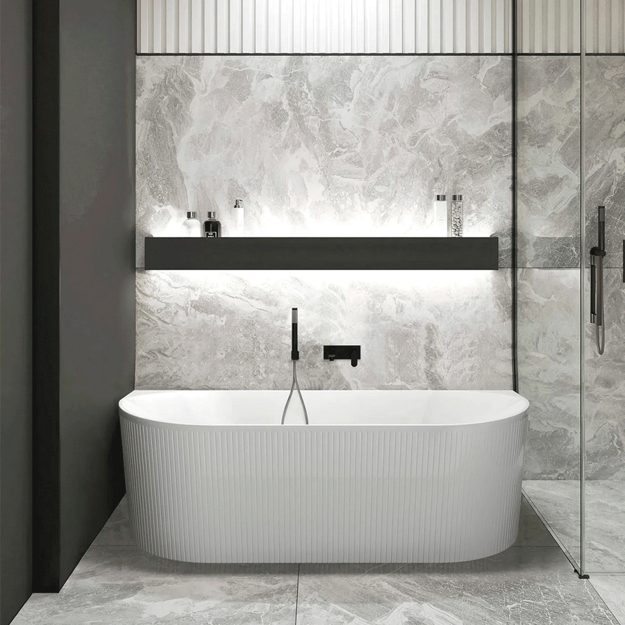 Noosa Back to Wall Bath 