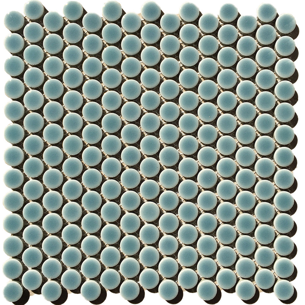 Turquoise Penny Round