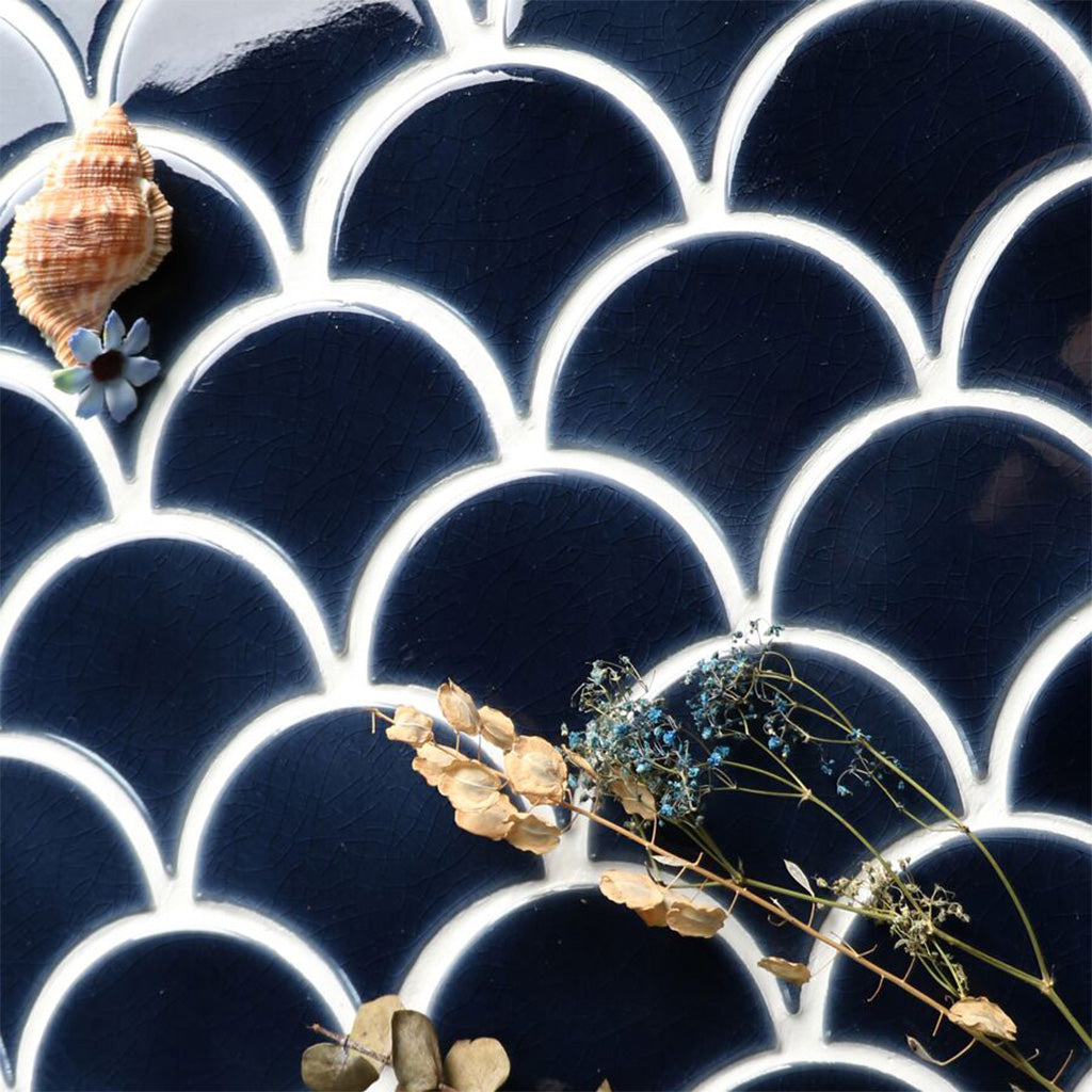 Fish Scale Mosaics midnight