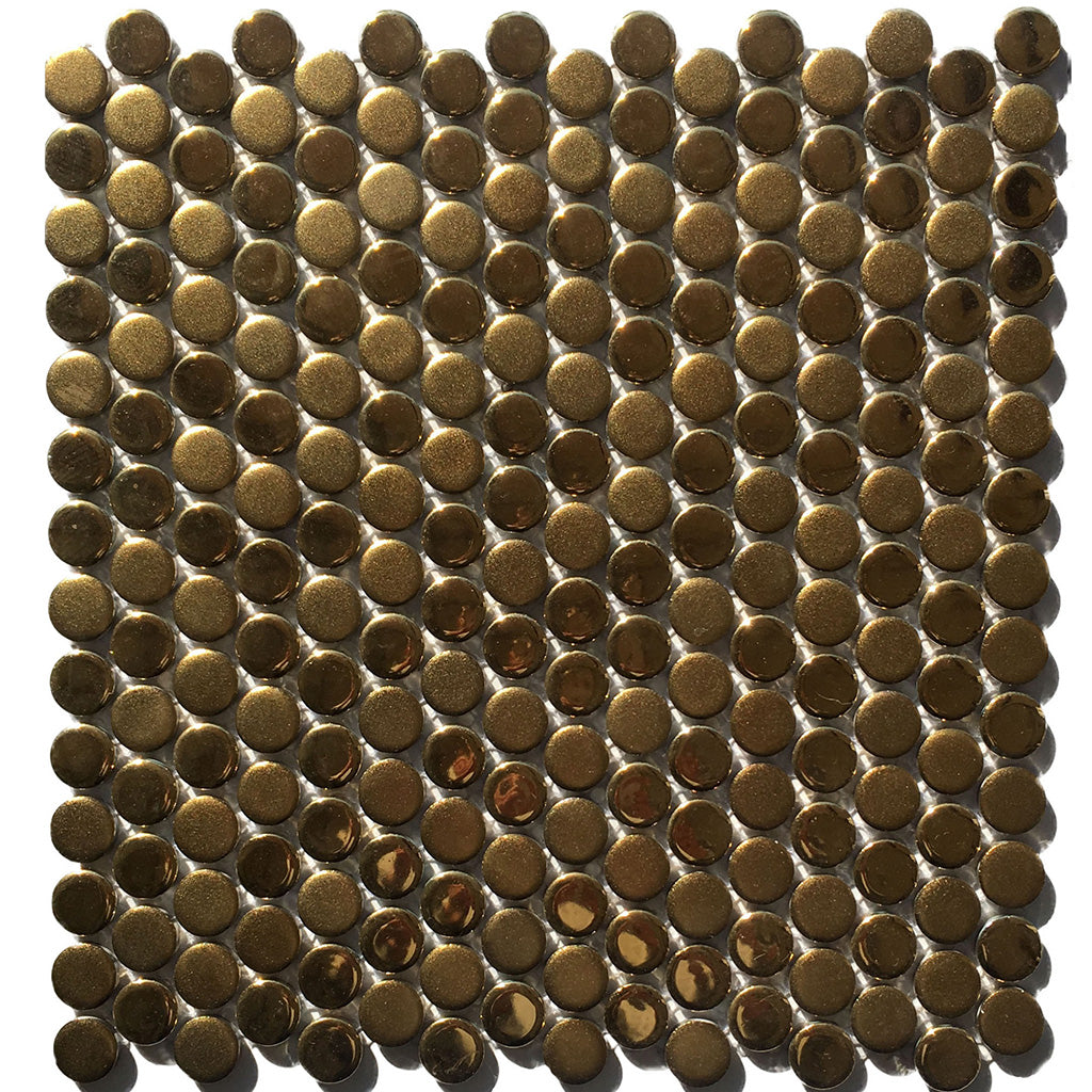 Dsa Loop Collection Penny Rounds Metallic Penny Rounds - Tile Power Penrith